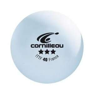 Cornilleau Competition 3 Star ITTF Balls   White 6 Balls  