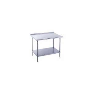 Advance Tabco SFG 247   Work Table, 24 in W, 84 in L, All SS, 430 SS 