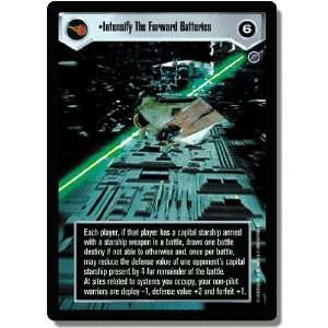  Star Wars CCG Death Star 2 II Rare Intensify The Forward 