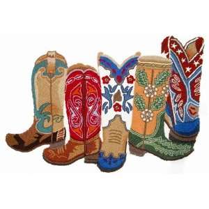  Cowboy Boots Country Area Rug