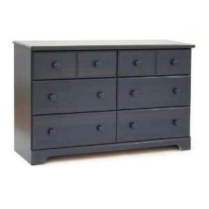  Country Style 6 Drawer Double Dresser by South Shore 