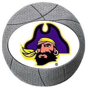  East Carolina Pirates NCAA Basketball One Inch Pewter 