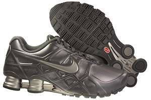 New Mens Nike Shox Turbo XII Running Shoes Cool Grey/Metallic Silver 