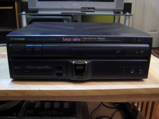   CLD A100 with Sega PAC S10 and remote. Sega CD/Genesis Mint  