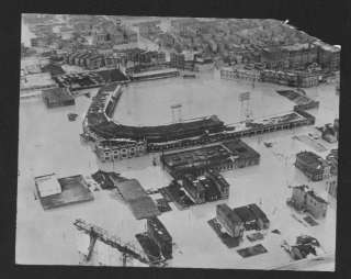 1937 4x5 COPY NEG flooded Crosley Field, Cincinnati  67  