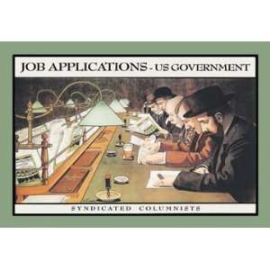 Job Application 30X20 Canvas 