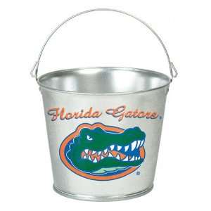 Florida Gators Bucket 5 Quart Galvanized Pail  Sports 