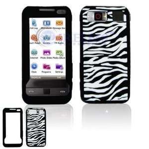   /White Zebra Laser Cut Silicon Skin Case Cell Phones & Accessories