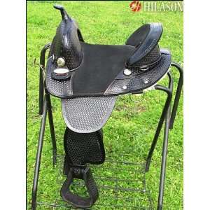   Brown Harness Black Rough Out Seat 