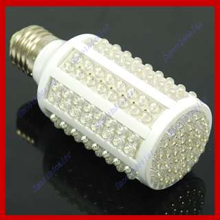 200V 230V 166 LED Corn Bulb Lamp E27 White Light 8W New  