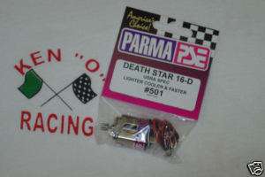 PARMA #501 Sealed Deathstar 16D Slot Car Motor  