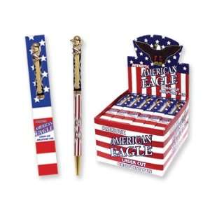 USA Patriotic American Eagle Boxed Pens