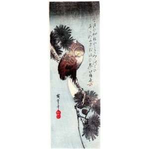  FRAMED oil paintings   Ando Hiroshige   24 x 68 inches 
