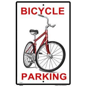  Bicycle Parking 10 X 15 Aluminum Sign Patio, Lawn 