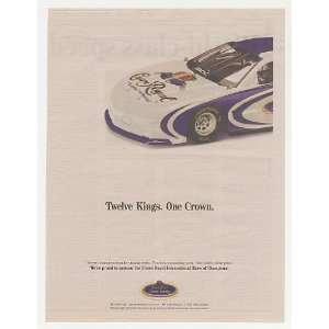  2004 Crown Royal Whisky IROC Race Car Print Ad