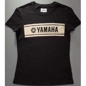   Shirt. (Black/White Stripe). 100% Cotton. CRW 09YAS BK Automotive