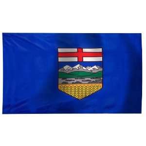  Alberta Flag 3X5 Foot Nylon PH Patio, Lawn & Garden