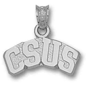   State Sacramento Arched CSUS Pendant (Silver)