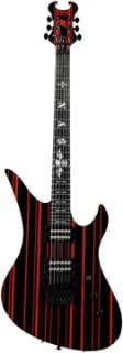 Schecter Synyster Gates Custom   SYN Black w/Red Stripes  