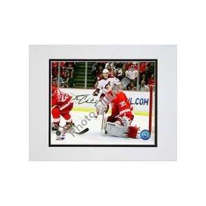  Jimmy Howard 2009   2010 Action Red Jersey Double Matted 