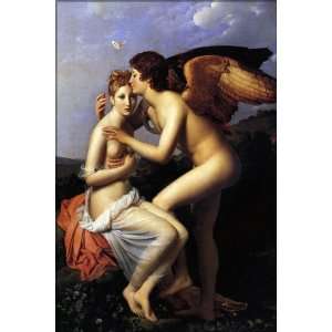  Cupid and Psyche by Francois Gerard   24x36 Poster 