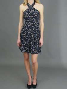 NWT Free People Criss Cross Printed Floral Dress  