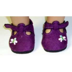  Purple Velvetten Doll Shoes Toys & Games