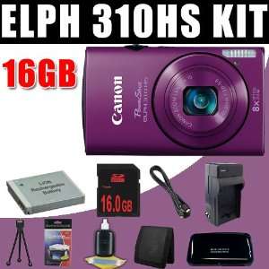 Canon PowerShot ELPH 310 HS 12.1 MP CMOS Digital Camera with 8x Wide 