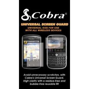 Cobra Universal Screen Guard Protector for Device Screens Smaller Than 