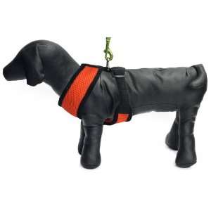   Platinum Pets Dog Mesh Sport Dog Harness, Small, Orange