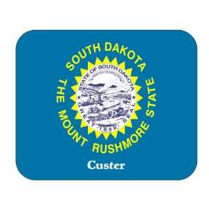  US State Flag   Custer, South Dakota (SD) Mouse Pad 