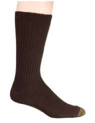 Gold Toe Mens Cotton Fluffies Casual Sock, 3 Pack