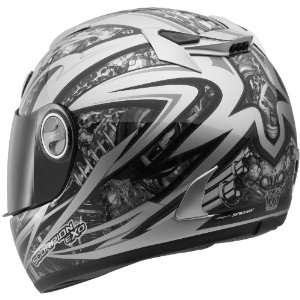  Scorpion EXO 700 Graphics Helmet Silver XS 01 045 04 02 