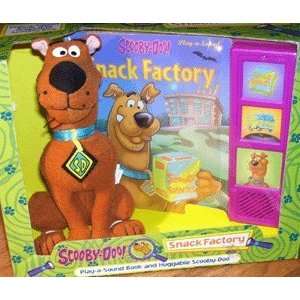  SCOOBY DOO Play a sound book and Hugga le plush Snack 