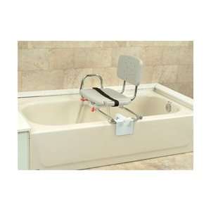  Tub Mount Transfer Bench With Swivel Seat
