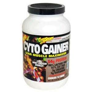 CytoSport, CytoGainer, Lean Muscle Maximizer, Cookies n Creme, 3.25 