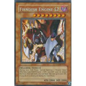    EN095 Fiendish Engine O(Omega) Secret Rare Card [Toy] Toys & Games