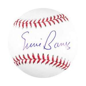  Ernie Banks Autographed Baseball