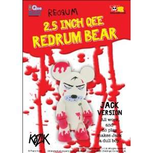  Kozik Redrum Jack Bear Qee 2.5 Toys & Games