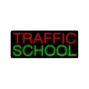  Traffic School Outdoor LED Sign 13 x 32