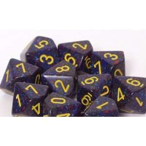  Chessex Speckled Polyedron D10 Twilight (10) Toys & Games