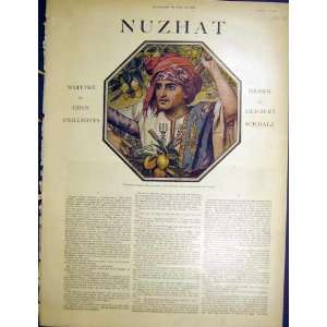  Nuzhat Phillpotts Schmalz Religious Story Print 1900