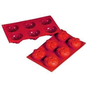 Fat Daddios 6 Cup Silicone Narcissus Baking Pans, Case of 