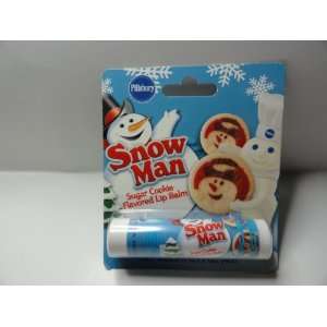  Snow Man Sugar Cookie Flavored Lip Balm 