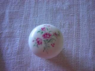 Shabby Cottage Pink roses drawer knobs simply Chic  
