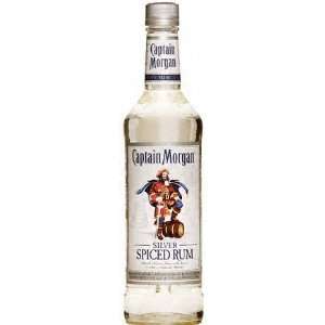    Captain Morgan Rum Silver Spiced 375ML Grocery & Gourmet Food