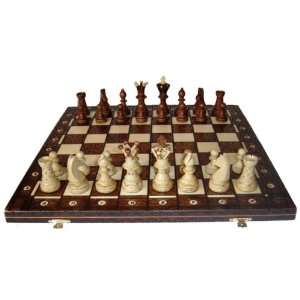  Schach Schachspiel Royal 54 x 54 cm Holz Toys & Games