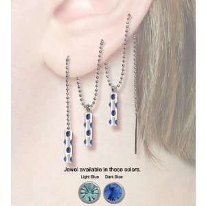 Ear Lace with Silver Chain and Jewel   PC103