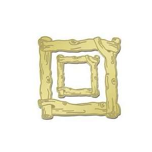  Gold Twig Frame Lil Frames for Scrapbooking (LC0094 