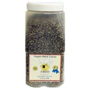 Pepper Black Coarse   5 lb. Jar Grocery & Gourmet Food